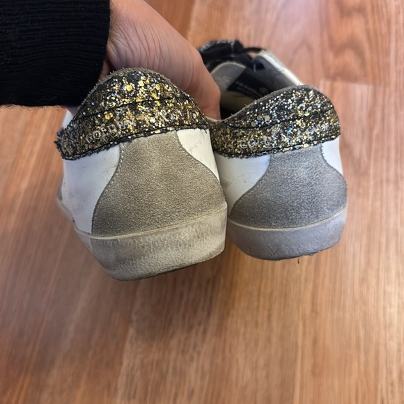 GGDB Golden Goose Distressed Sneakers, Black Laces - Picture 5 of 6